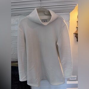 Dudley Stephens Cobble Hill Turtleneck - Cream, Size M